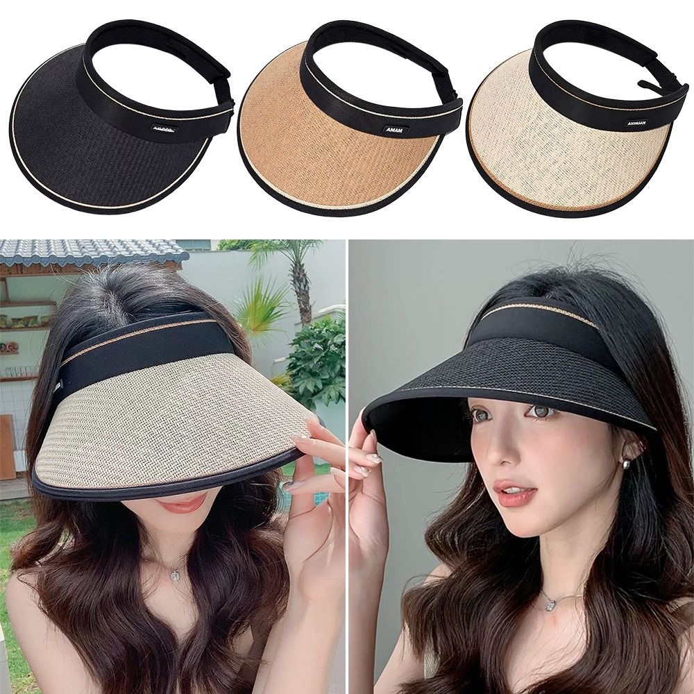 Opvouwbare hoed van geweven st - Bucket Hat Straw recensie en prijs